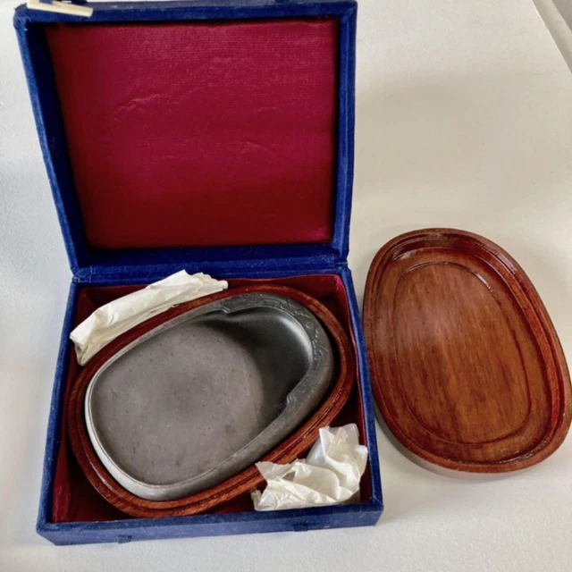【昇龍洞】古美術　影青蘭花陽刻紋硯（宋時代） 昇龍洞】古美術 影青蘭花陽刻紋硯（宋時代） 昇龍洞】古美術 影