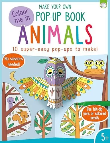 Make Your Own Pop-Up Book Animals, iSeek