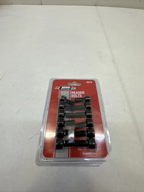 SBC Header Bolts SB Chevy 283 327 350 400 Exhaust Grade 8 Steel Allen 12 Pcs