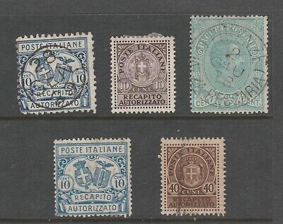 Italy revenue fiscal stamps 11-8-20-1b Postal