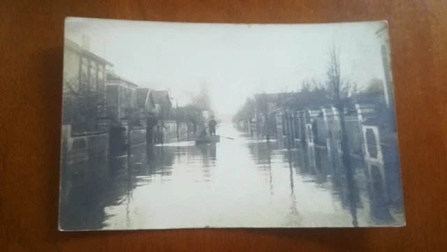 CPA - 94 - MUSHROOMY SUR MARNE - Floods on the Rue des Roches