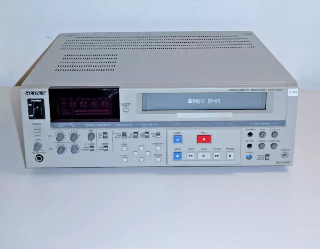 Sony SVO-5800P High-End S-VHS Videorecorder, Netzteil NEU, 2 Jahre Garantie