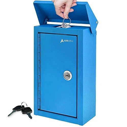 Caja de caída de llaves grande para exteriores - caja de almacenamiento de alta resistencia de grado comercial