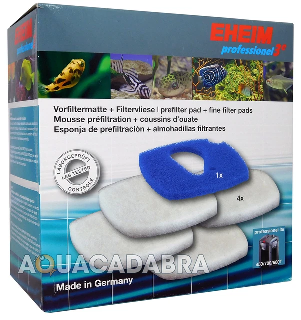 Eheim Professional Filter White Pad Blue Foam Set (2076 2078 2176 2178) 2616760