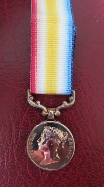 1843 Schinde Medal Danbury Mint Military Miniature Medal - Ref 12