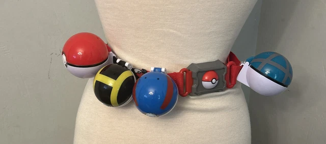 Pokémon Belt Clip N Go W/4 Balls 7 Pokémon And Two Breakaway Poke Balls