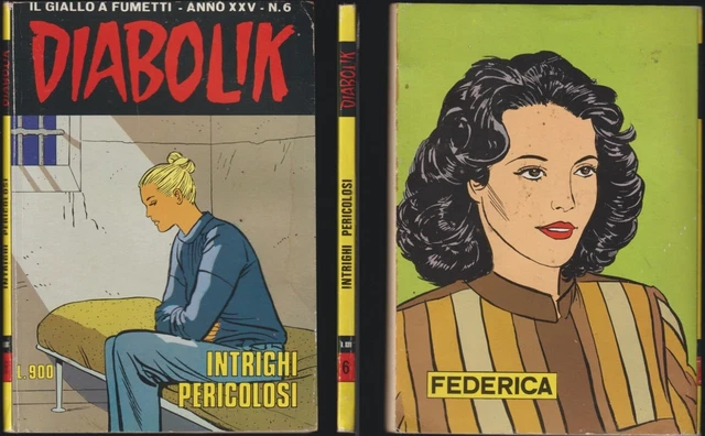 DIABOLIK ANNO XXV N° 6 Intrighi Pericolosi - 1 Giugno 1986 EUR 1,50 ...