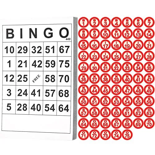 Vintage Bingo Board Game Classic Bingo Cards Bingo Game Wooden Bingo Set Incl...