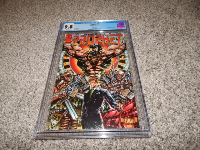 Prophet # 4 Variant Cover By Stephan Platt! Cgc 9.8 Jim Lee Mcfarlane Image War