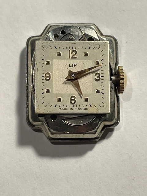 Mouvement De Montre Mécanique LIP R053 - Pour Pièces Ou Restauration - Occasion - Fabriqué En France