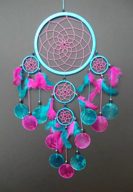 16 cm x 45 cm Dreamcatcher Traumfänger Windspiel Chakra Indianer Schamane Traum