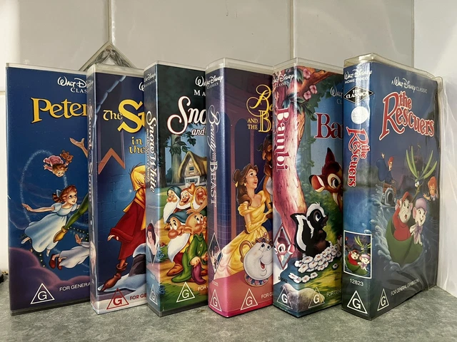 Rare Classic Disney Vhs Movies Collection Bulk Lot 65 00 Picclick Au