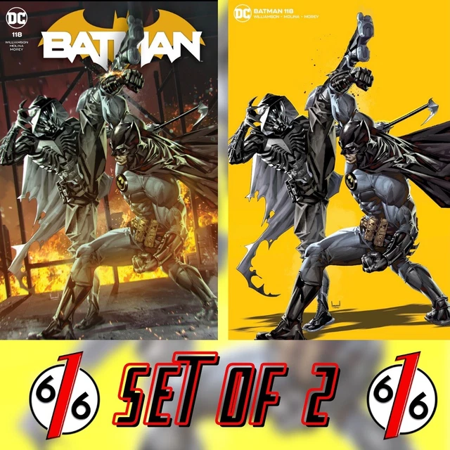 🚨🦇 BATMAN #118 KAEL NGU Variant Set Trade Dress Minimal & Virgin ABYSS 1st App