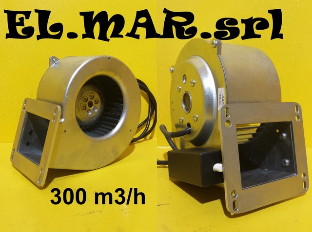 Ventilatore Centrifugo Motore Elettrico 80 W Monofase 2800 Giri Caldaia Forgia E - Foto 2