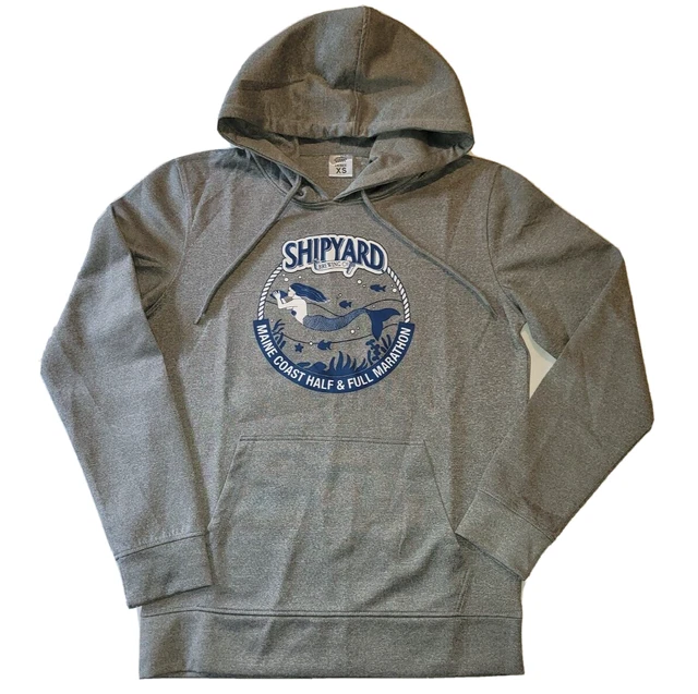 SHIPYARD BREWING CO Maine Coast Half Full Marathon XS Hoodie Sweatshirt