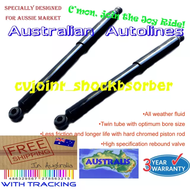 2 Brand New Rear Shock Absorbers for Toyota Corolla AE86R Sprinter 83-87