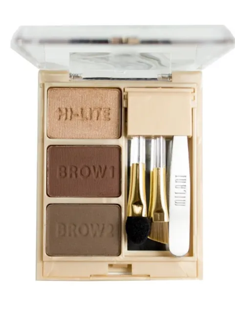 Milani Brow Fix Kit Brow Shaping Kit ~shade 03 Dark