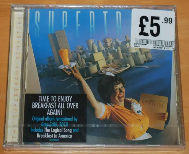 Supertramp - Breakfast In America - Sealed 2010 EU Remastered CD