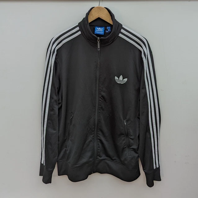 Adidas Adicolor Firebird Track Jacket Black Large Retro