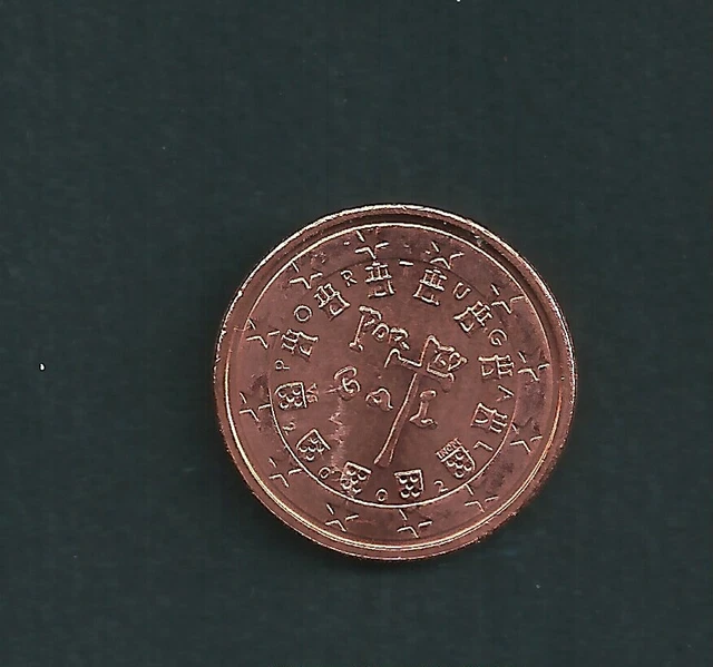 Portugal, MONNAIE 2 Euro Cent, 2002, TTB 0.02 €