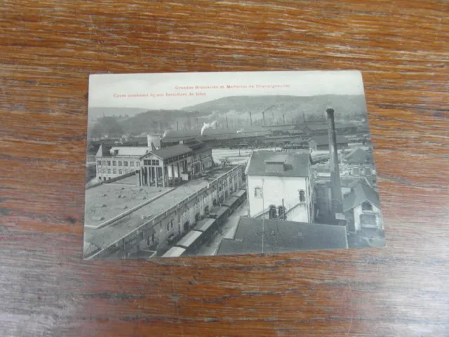 CPA ANTIQUE POSTCARD: BREWERY CHAMPIGNEULLES 54 cellars containing beer