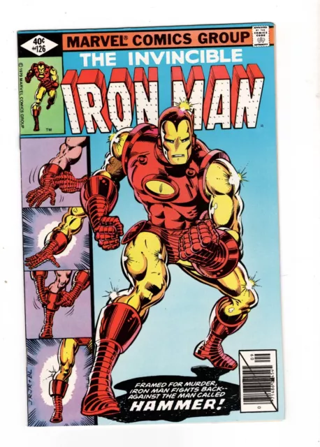 Iron Man #126, VF- 7.5, 1st Ling McPherson; Tales of Suspense 39 Cover Homage