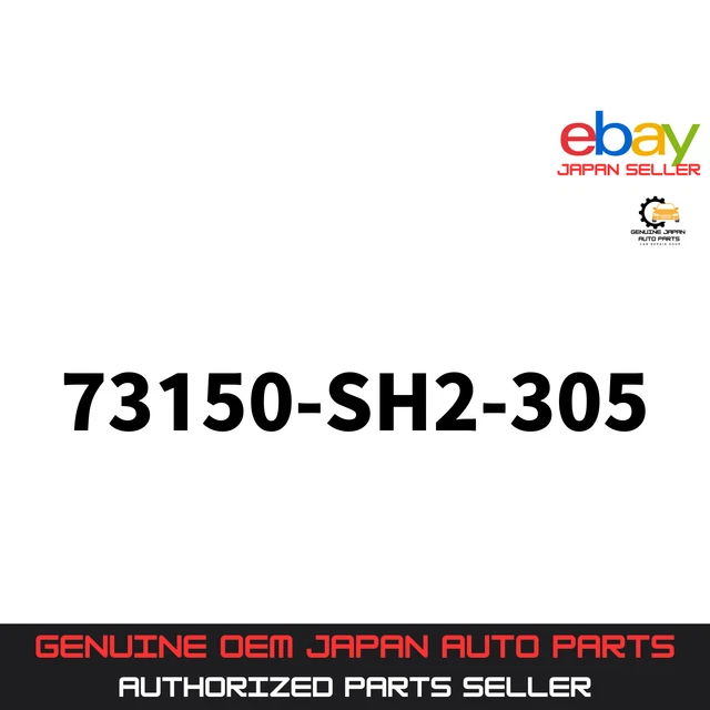 HONDA OEM 73150-SH2-305 CRX EF8 SIR 88-91 Front Glass Window Molding Windshield