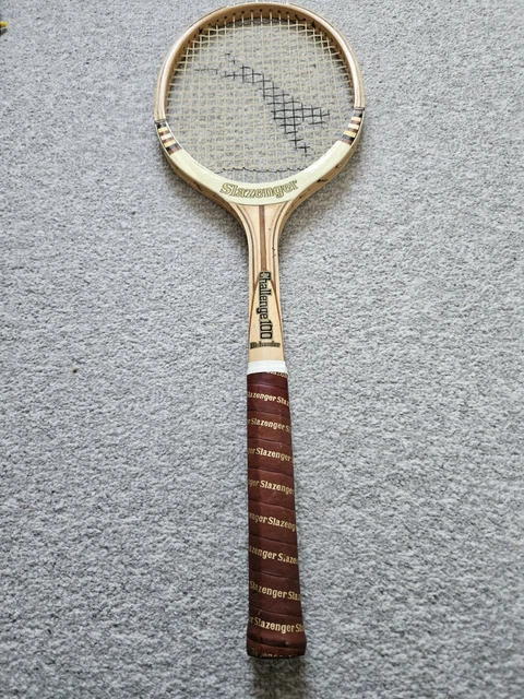 Raquette De Tennis Junior Vintage Dunlop Blue Flash - Années 60 - Avec Presse D. Bromby Beverley - Occasion