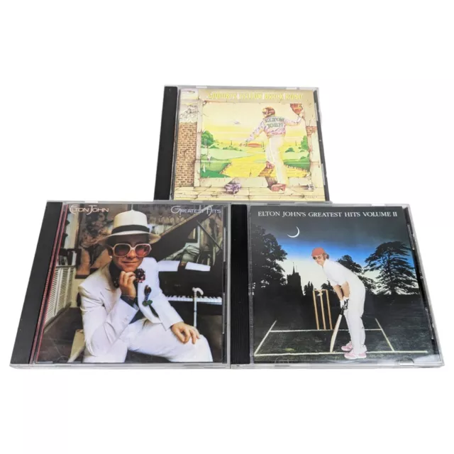Elton John - Goodbye Yellow Brick Road, Greatest Hits & Vol. 2 - CD LOT OF 3