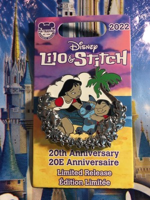 STITCH LILO NANI PIN Lilo Stitch 20th Anniversary 2022 Disney Limited