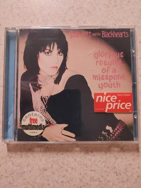 Joan Jett And The Blackhearts Glorious Results Of A Misspent Youth cd New