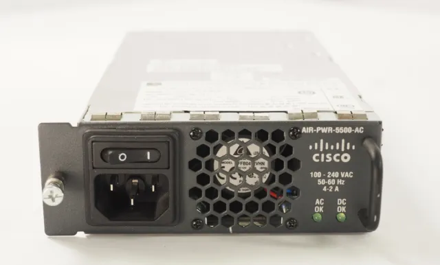 CISCO AIR-PWR-5500-AC POWER SUPPLY For 5500 Series 341-0340-01 SPACSC0-20G PSU