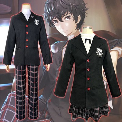 Persona 5 P5 Joker Ren Ann Makoto Niijima Cosplay Costume Uniform Outfit Suit Eur 39 50 Picclick De