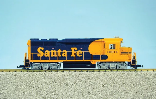 Neuf Échelle G USA Trains Gp 30 " Santa Fe Bleu/Jaune " Article: