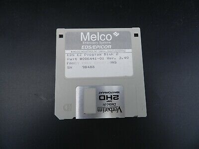 #66 Melco EDS/Epicor software eds EZ programa Disco Disquete 2 006441-01 3.40