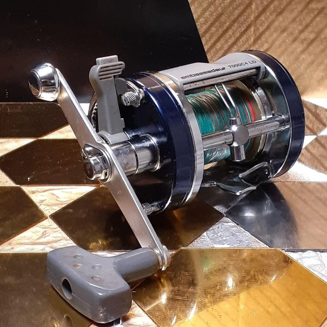 ABU GARCIA AMBASSADOR 7000C4 Ld Vintage Old Reel JPN Vintage Retro