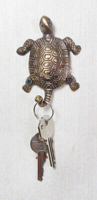 7 pcs Brass Turtle Wall Hooks, Key Holders, Home Decor, Animal Design Hangers