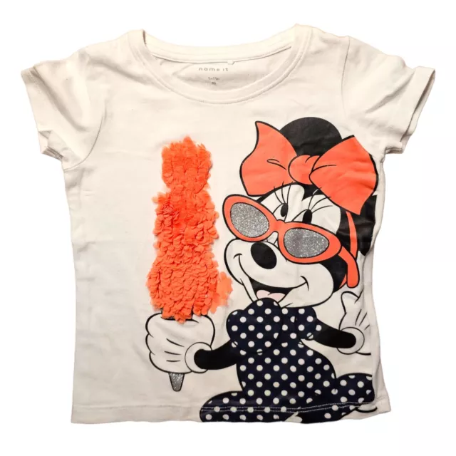 Süßes Name It Minnie Mouse Baby Kurzarm Shirt Größe 86