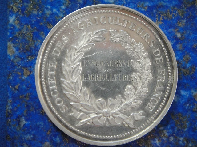 Médaille De La Société Des Agriculteurs De France. Caen 14000