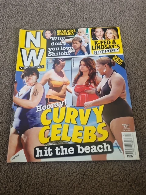 NEW WEEKLY MAGAZINE April 2007-Britney Spears-Nicole Kidman-Kylie ...