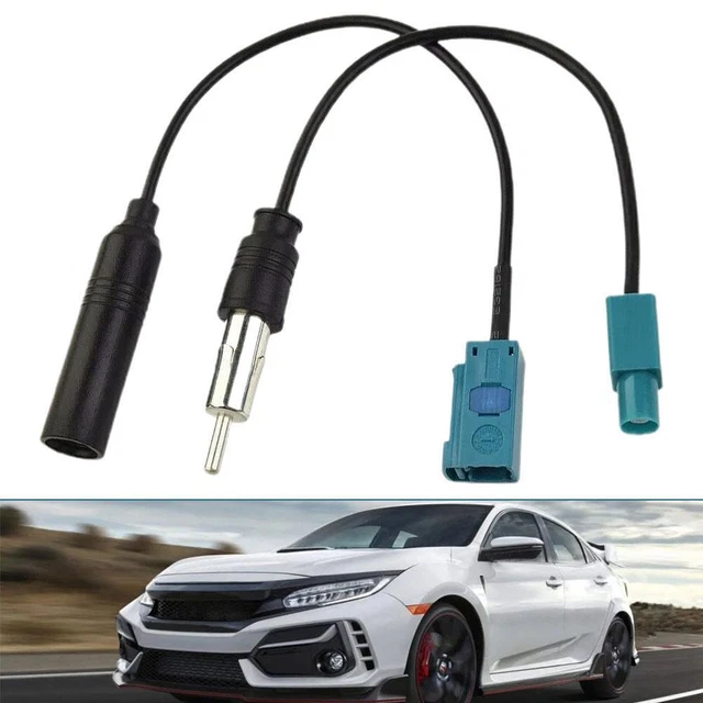 Adattatore Antenna Radio FM Per Auto – Cavo 3 Metri Con Spina DIN 41585 A ISO – Montaggio Su Parabrezza - 5