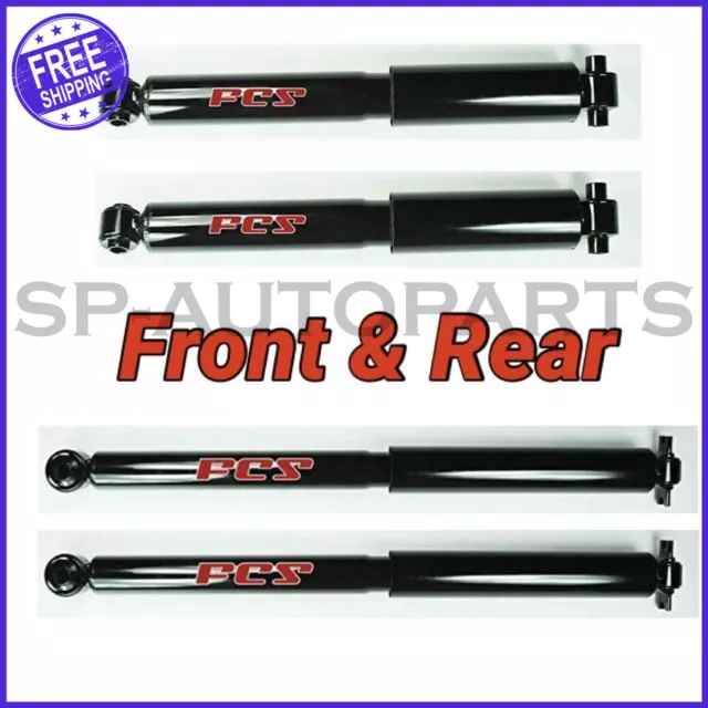 Front & Rear Shocks for 92 - 99 Chevrolet Suburban Tahoe Yukon K1500 4x4 4WD FCS