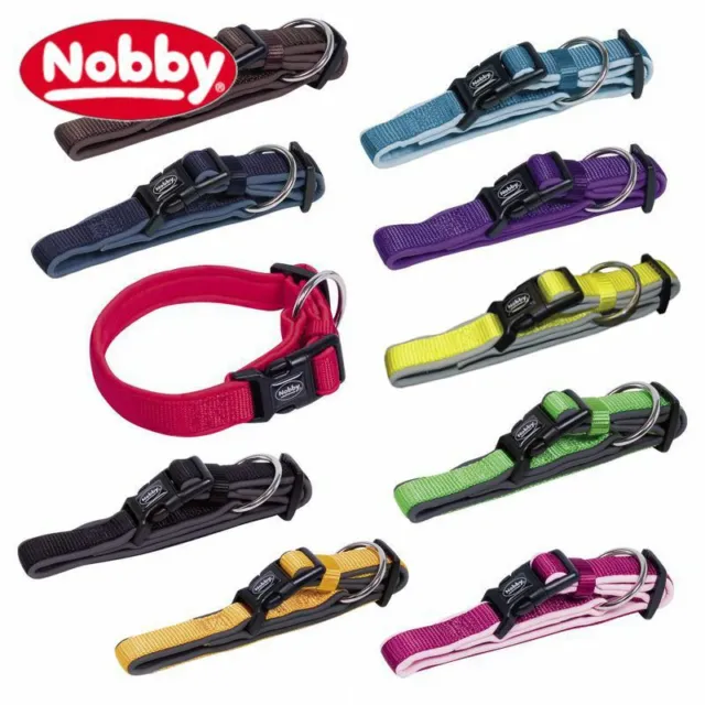 Nobby Halsband CLASSIC PRENO - XS/XS-S/S-M/M-L/L-XL - Nylon Hundehalsband