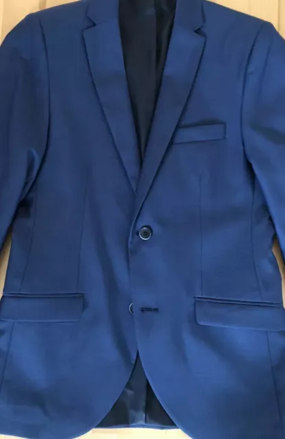 GOL Jungen Sakko Blazer Jacke Farbe Blau Gr.176 Slim