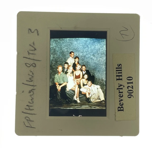 BEVERLY HILLS, 90210, TIFFANI THIESSEN  LUKE PERRY S2413 SD01  35mm Slide
