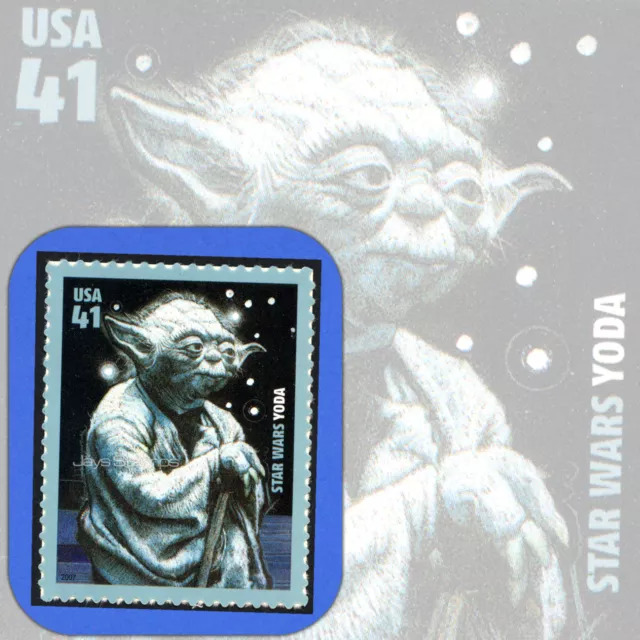 2007  YODA  STAR WARS  30th Anniversary  Single  MINT Individual  Stamp  # 4205