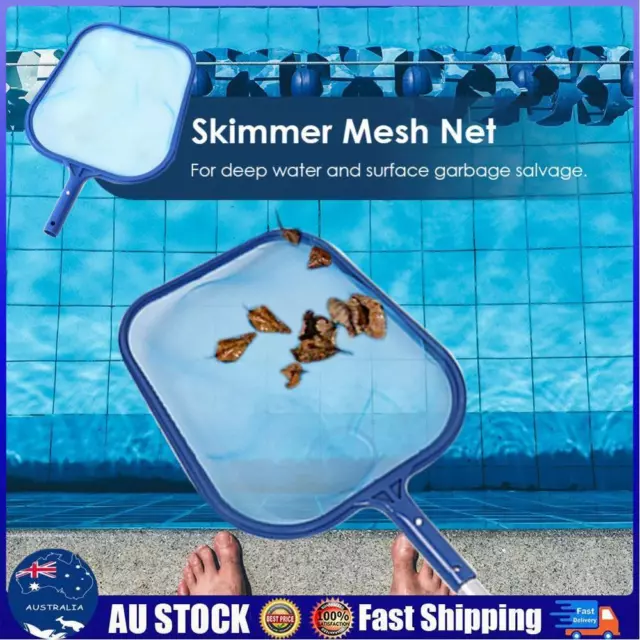 Cleaner Net Leaf Pool Clear Skimmer Rake Scoop Swimming Spa Tub Mesh Frame