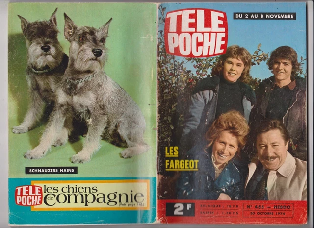 Tele Poche 1974 N°455 Complet - Les Fargeot