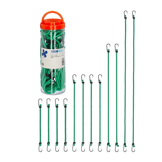 Tendeurs Attaches Sangles bagages bâche avec Crochets Fixation Accrocher Fixer