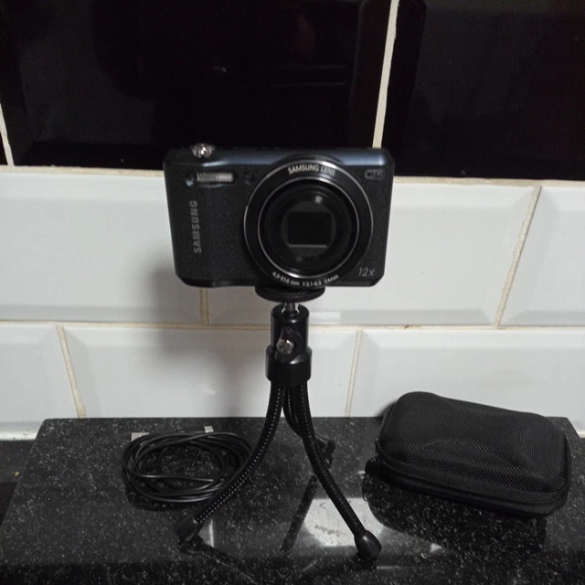 Samsung WB Series WB36F 16.2MP Digital Camera - Dark Blue - Fully Tested